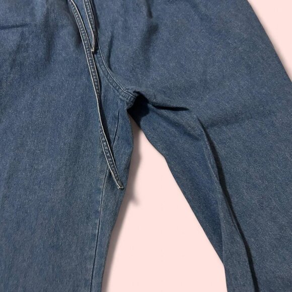 Erika Collection Capris Size Small 100% Beachy Hawaii Floral Denim - Picture 5 of 8